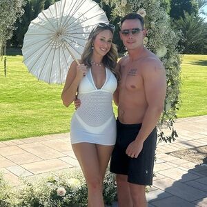 Monday Swimwear White Crochet Swim Cover Up